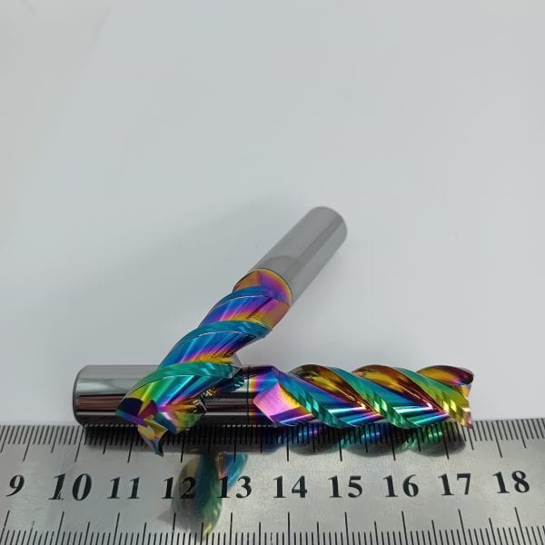 Фреза твердосплавная концевая по цветным металлам 12 мм (12x30x75)