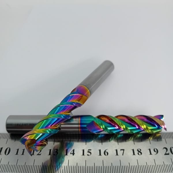 Фреза твердосплавная концевая по цветным металлам 12 мм (12x45x100)