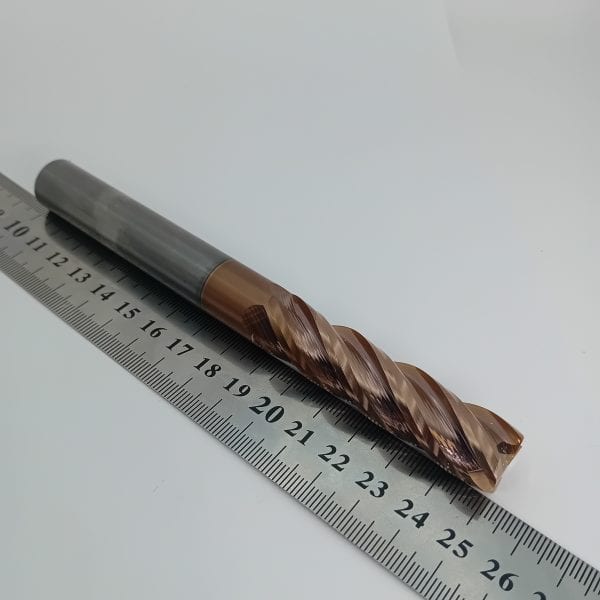 Фреза твердосплавная концевая по стали и нержавейке 16 мм (16x64x150)