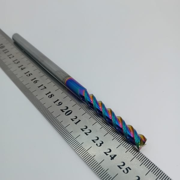 Фреза твердосплавная концевая по цветным металлам 8 мм (8x50x150)