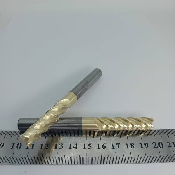 Фреза твердосплавная концевая по титану 10 мм (10x40x100)