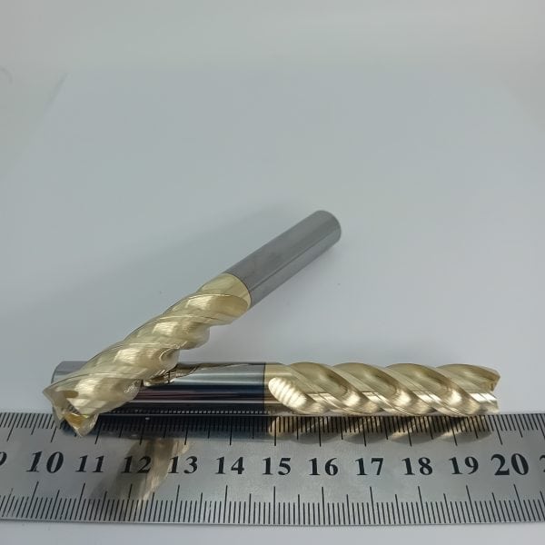 Фреза твердосплавная концевая по титану 12 мм (12x45x100)