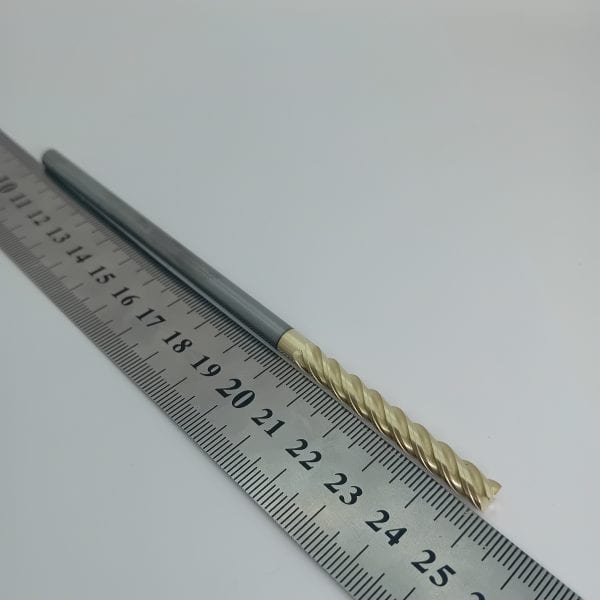 Фреза твердосплавная концевая по титану 6 мм (6x45x150)