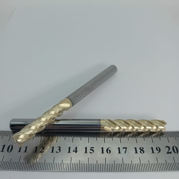 Фреза твердосплавная концевая по титану 8 мм (8x35x100)