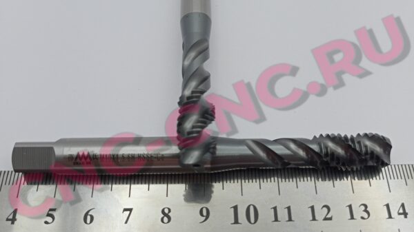 Метчик М10×1.5 Shao Shi машинный спиральный DIN371 HSSE TiCN