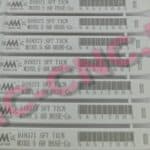 Упаковка метчика М3×0.5 Shao Shi машинный спиральный DIN371 HSSE TiCN