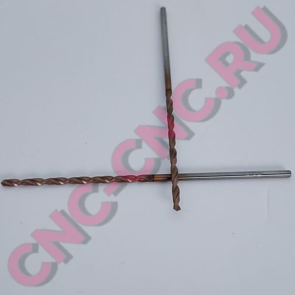 Сверло твердосплавное D1.3-1.4x25x50L HRC55