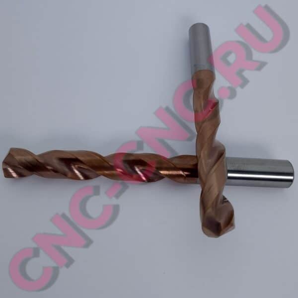Сверло твердосплавное D10.0x60x100L HRC55