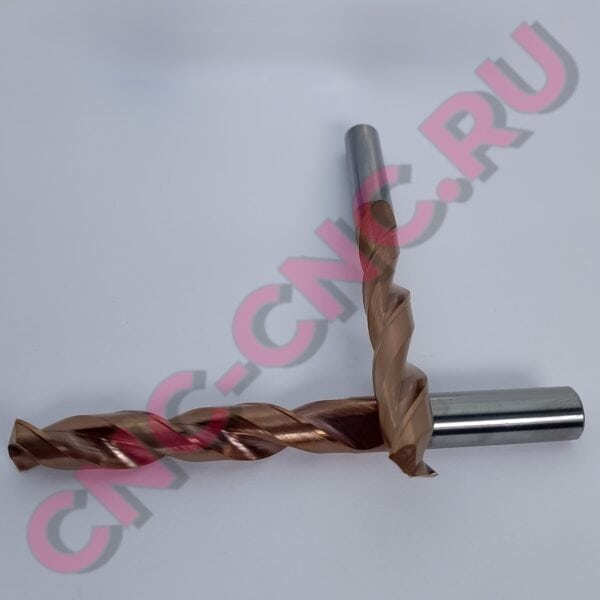 Сверло твердосплавное D9.1-9.9x60x100L HRC55