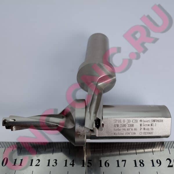 Корпус сверла со сменными пластинами SP10.0 3D C20