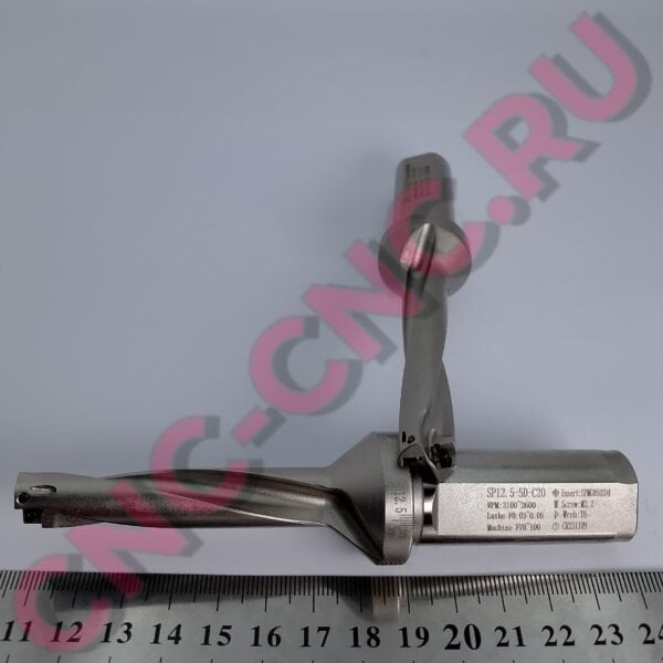 Корпус сверла со сменными пластинами SP12.5 5D C20