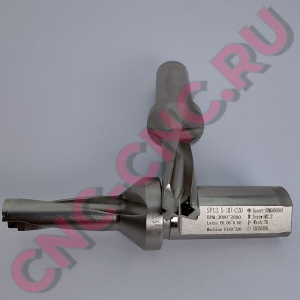 Корпус сверла со сменными пластинами SP13.5 3D C20