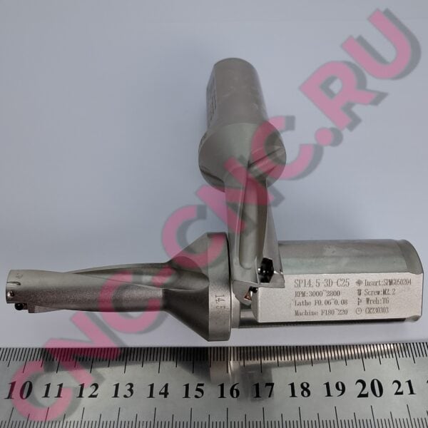 Корпус сверла со сменными пластинами SP14.5 3D C25