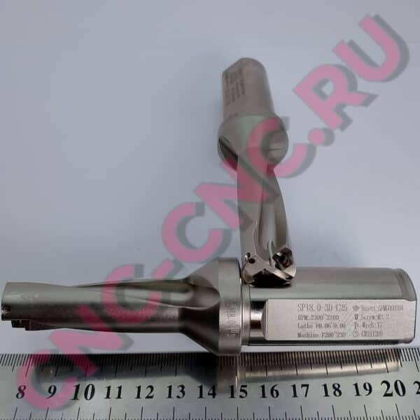 Корпус сверла со сменными пластинами SP18.0 3D C25
