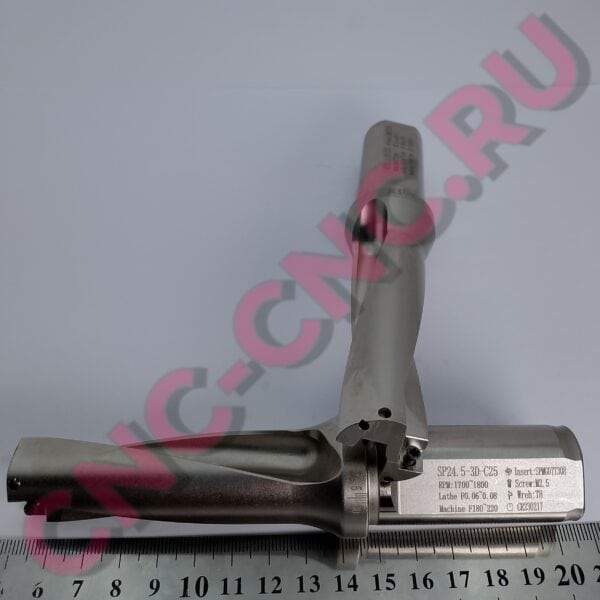 Корпус сверла со сменными пластинами SP24.5 3D C25