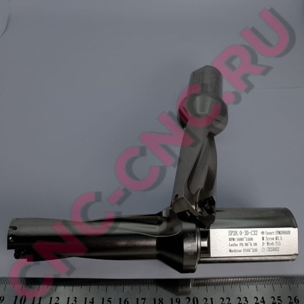Корпус сверла со сменными пластинами SP28.0 3D C32