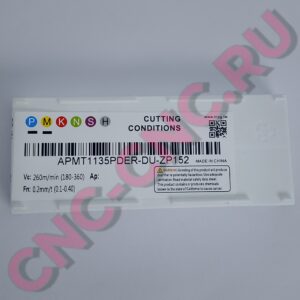 Характеристики Фрезерных пластин MZG APMT1135PDER-DU-ZP152