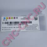 Характеристики Токарная пластина MZG CNMG120412-MF-ZP152