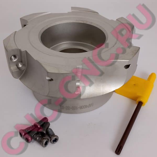 MZG BAP400R-100-32-6T фреза торцевая насадная со сменными пластинами