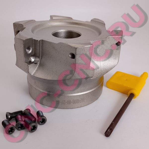 MZG BAP400R-80-27-6T фреза торцевая насадная со сменными пластинами