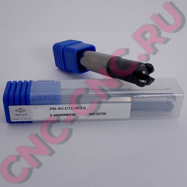 Высокоподаточная фреза PM 4H D12.0 R3.0