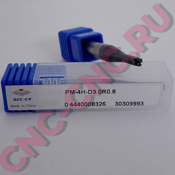 Высокоподаточная фреза PM 4H D3.0 R0.8