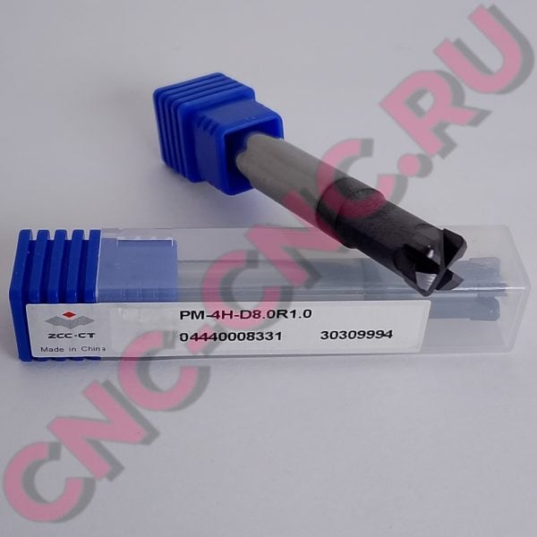 Высокоподаточная фреза PM 4H D8.0 R1.0