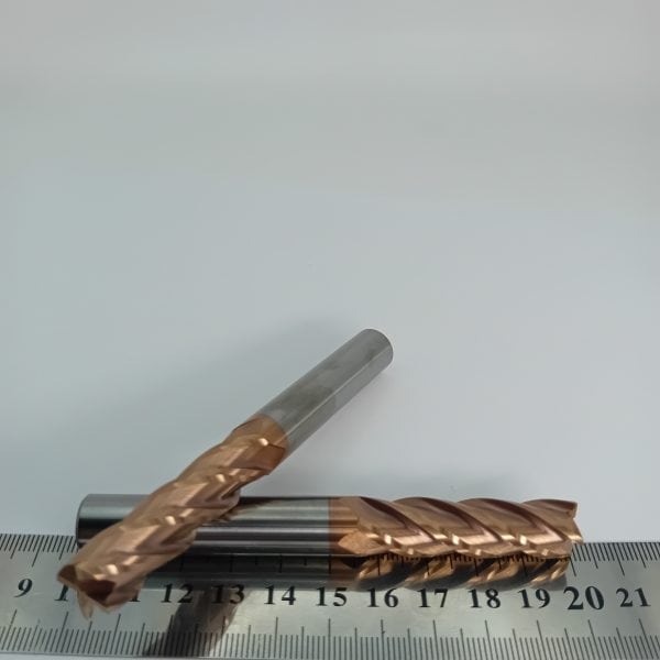 Фреза твердосплавная концевая по стали и нержавейке 12 мм (12x45x100)