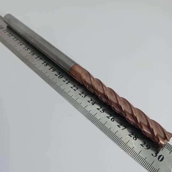 Фреза твердосплавная концевая по стали и нержавейке 12 мм (12x80x200)