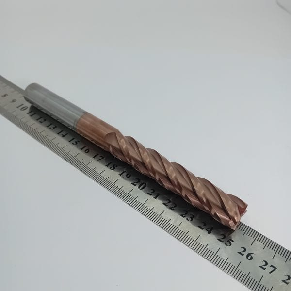 Фреза твердосплавная концевая по стали и нержавейке 14 мм (14x75x150)