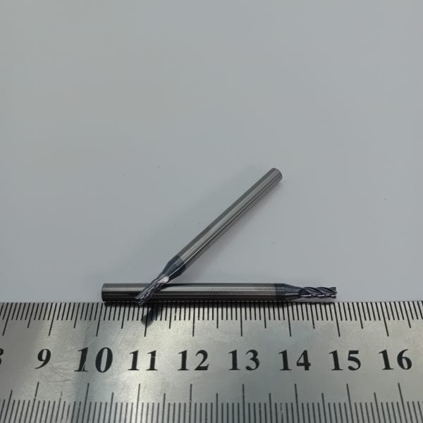 Фреза твердосплавная концевая по стали и нержавейке 2.5 мм (2.5x7.5x4x50) HRC50