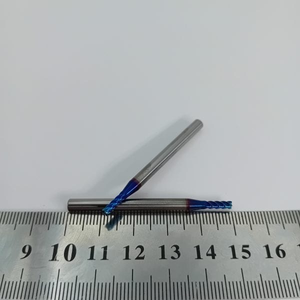 Фреза твердосплавная концевая по стали и нержавейке 2.5 мм (2.5x7.5x4x50) HRC65