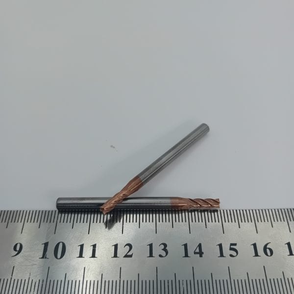 Фреза твердосплавная концевая по стали и нержавейке 3 мм (3x9x4x50)
