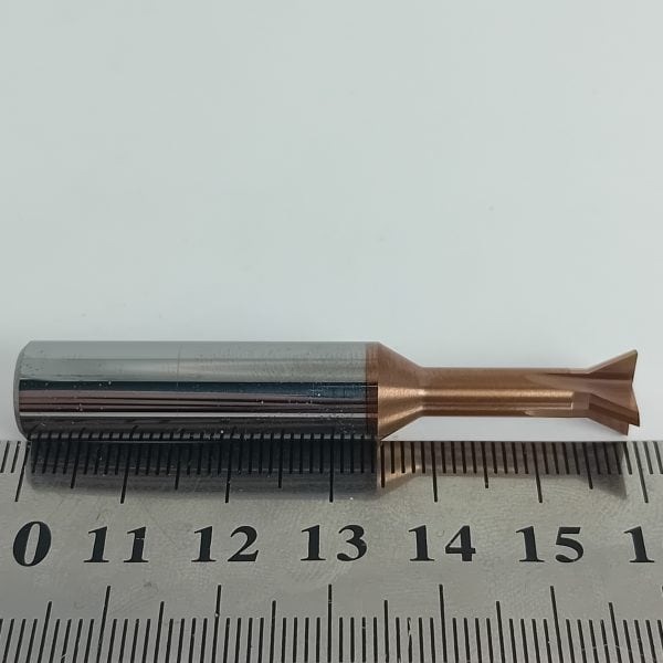 Твердосплавная фреза "Ласточкин хвост" D10x5x15x60x4F 60° Do